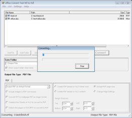 office Convert Text Rtf to Pdf