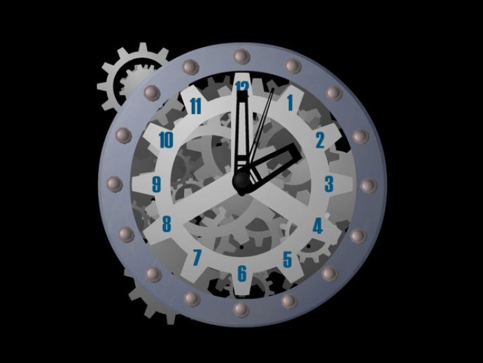 7art Mechanical Clock ScreenSaver