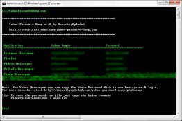 Password Dump for Yahoo