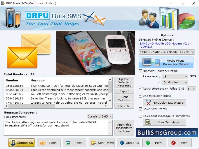 Bulk SMS Multi Mobile Phone Bulk SMS Multi Mobile Phone
