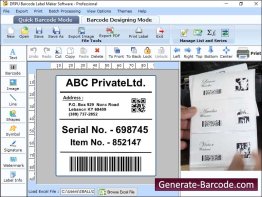Membuat Barcode