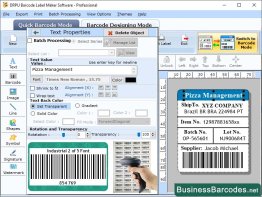 Generate Industrial 2 of 5 Barcode Tool