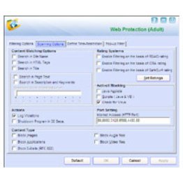 eScan Web and Mail Filter for Windows