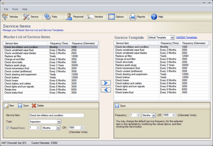 isimSoftware Vehicle Organizer Software