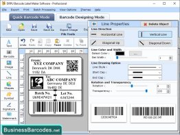 Industrial Barcode Creator Tool