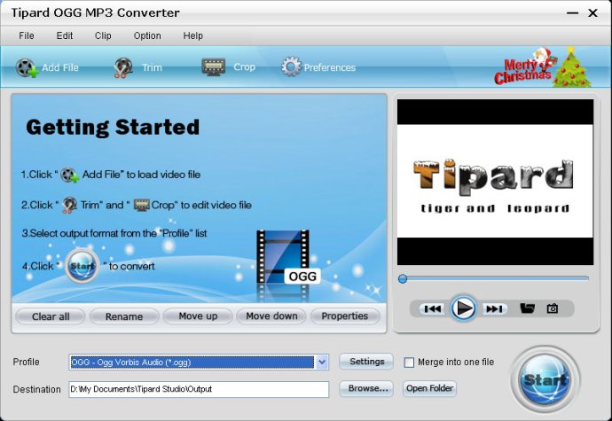Tipard OGG MP3 Converter