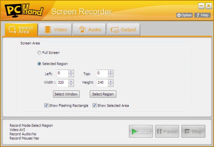 PCHand Screen Recorder