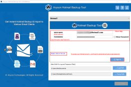 Hotmail Backup Tool