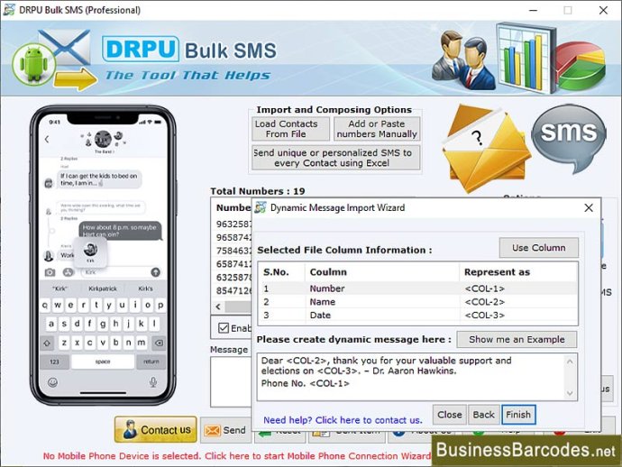 SMS Text Messaging Service