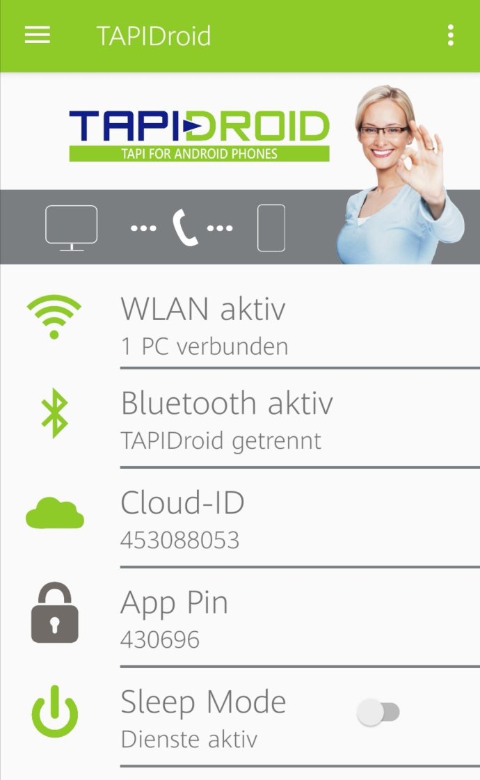 TAPIDroid CTI for Smartphones