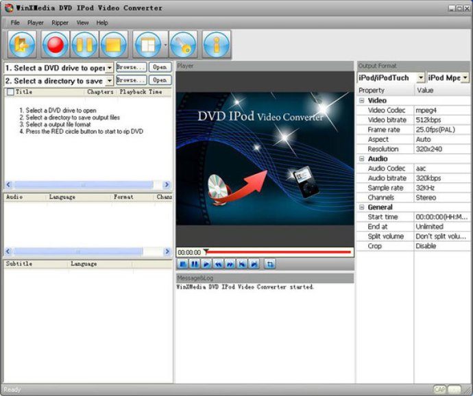 WinXMedia DVD iPod Video Converter