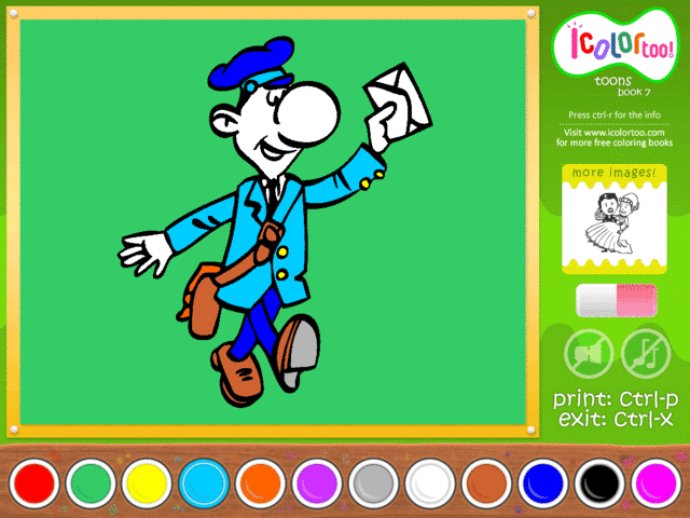 I Color Too: Toons 7