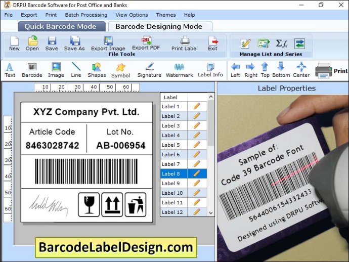 Post Mailer Barcode Software Post Mailer Barcode Software