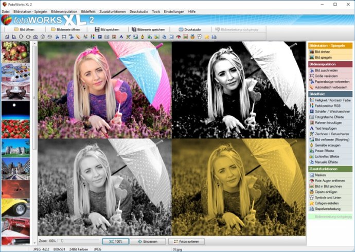 Photo editor for Windows 10 XL