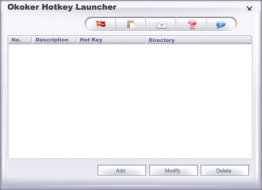 Okoker hotkey Launcher