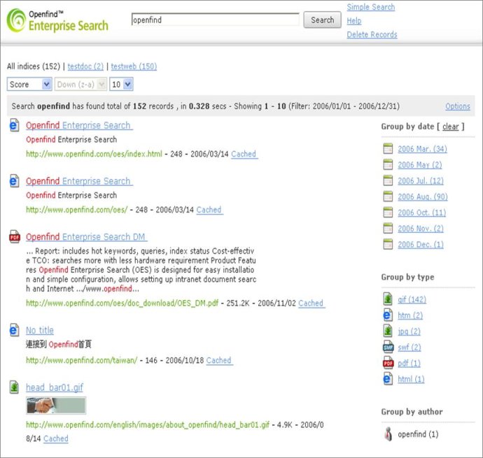 Openfind Enterprise Search