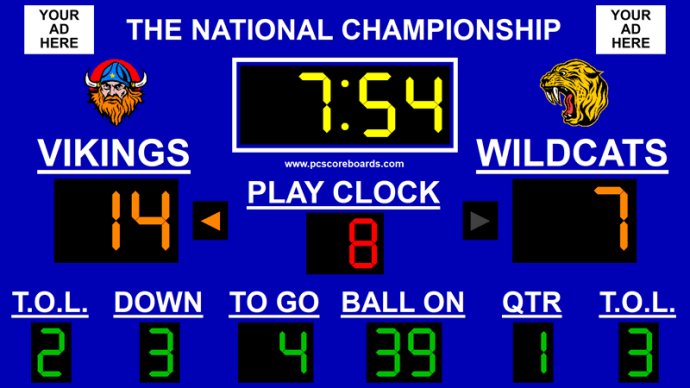 Football Scoreboard Pro v3