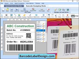 Barcode Label Design