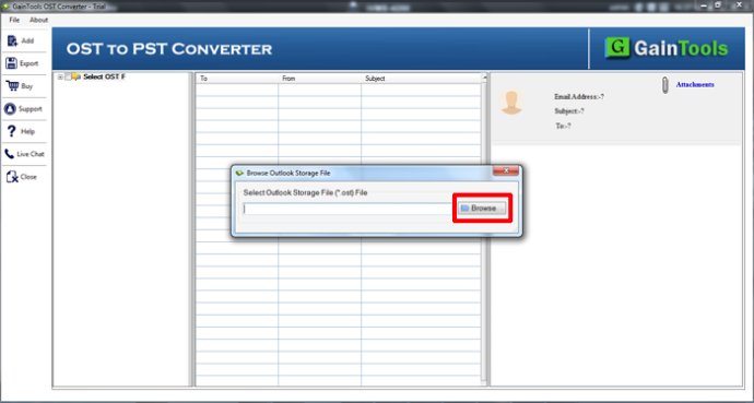 SameTools OST a PST in linea convertitor