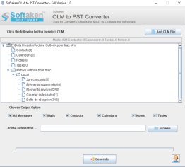 Mac OLM to PST Converter Application
