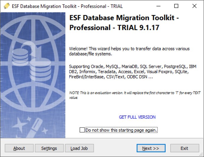 ESF Database Migration Toolkit - Pro