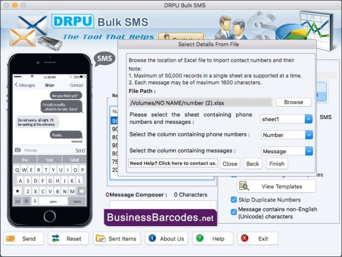 Bulk SMS Provider Application