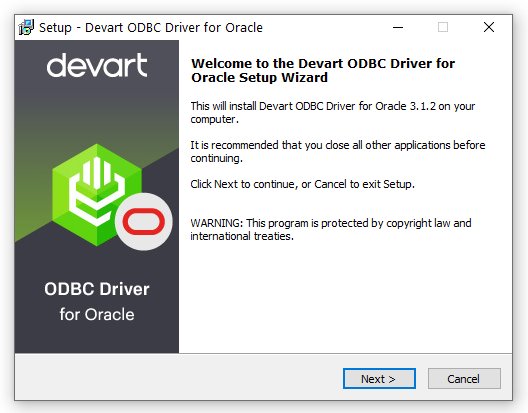 Oracle ODBC Driver by Devart