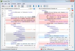 oXygen XML Diff