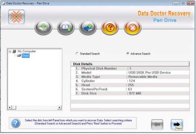 Data Doctor Recovery USB Drive