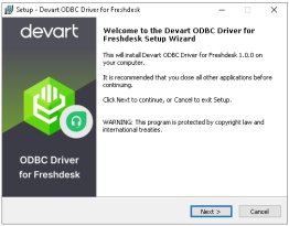 Freshdesk ODBC Driver by Devart