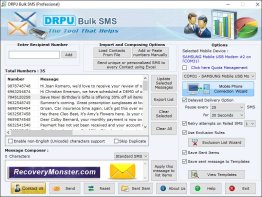 GSM Mobile Messaging Software