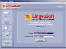 LingvoSoft FlashCards English <-> Indonesian for Windows