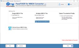 PassFixer for MBOX Converter