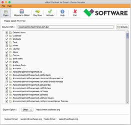 vMail Outlook to Gmail Migration macOS