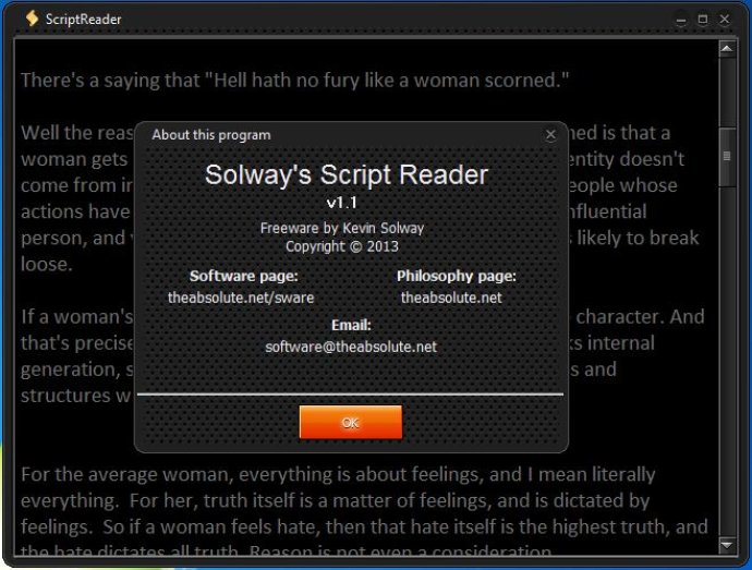 Solways Script Reader
