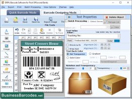 Postal Barcode Label Maker