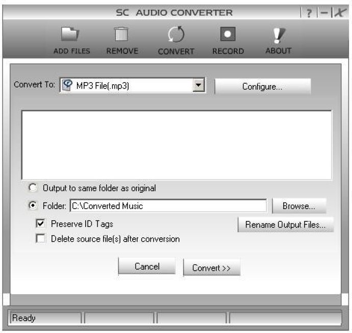 SC Free Audio Converter